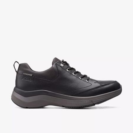 MEN'S WAVE 2.0 VIBE BLACK LEATHER CASUAL