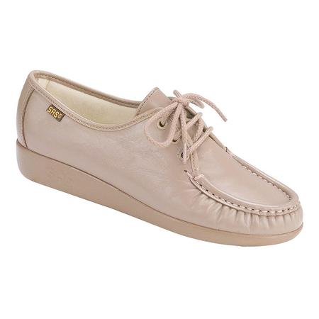 WOMEN'S SIESTA MOCHA LEATHER CASUAL LACE-UP