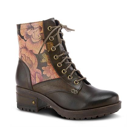 WOMEN'S L'ARTISTE® MARTY OLIVE LACE-UP BOOT
